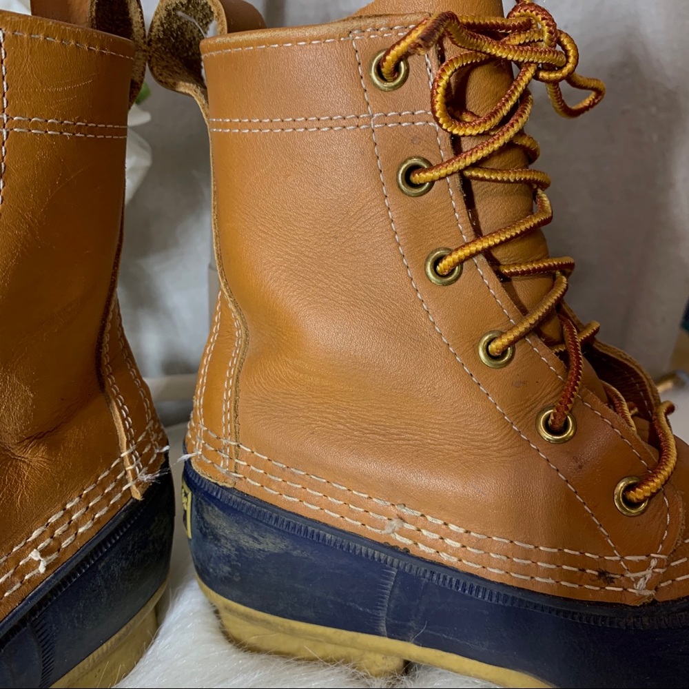 L.L. BEAN Bean WINTER INSULATED BOOTS SIZE 6M. Hiking boots, ADVENTURE BOOTS. - Picture 7 of 13